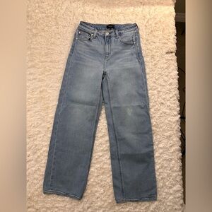 Quince Wide legs Straight cut Women's Light Wash High-Rise Jeans Size 26